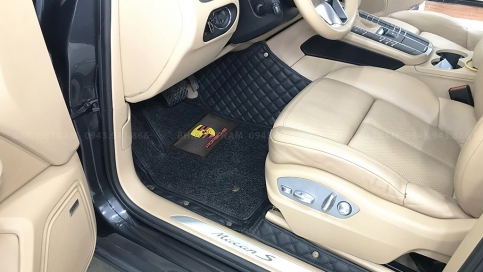 Thảm lót sàn ô tô 5D 6D Porsche Macan 2014 - nay